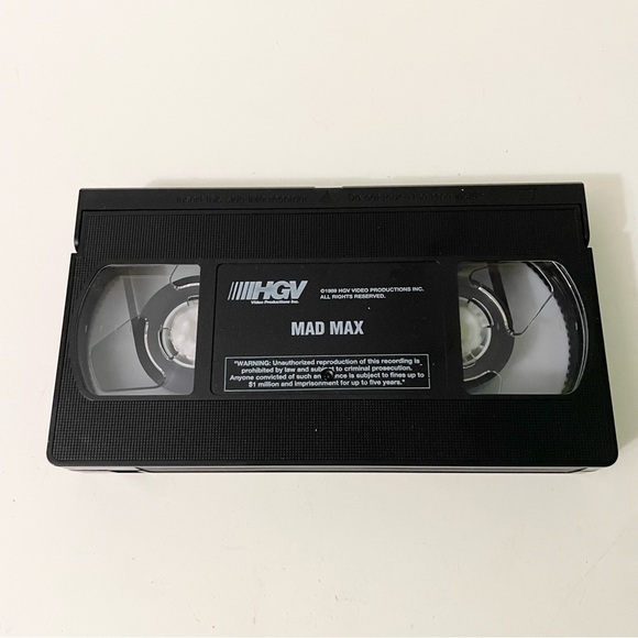 Mad Max VHS Mel Gibson Movie - Picture 9 of 14